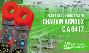 Earth Grounding Tester Chauvin Arnoux C.A 6417