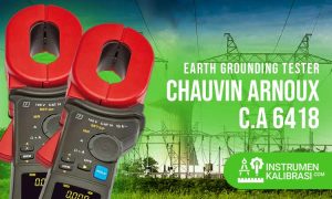 Earth Grounding Tester Chauvin Arnoux C.A 6418