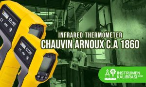 infrared thermometer chauvin arnoux c.a. 1860