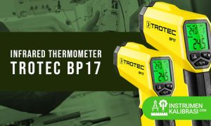 infrared thermometer trotec bp17