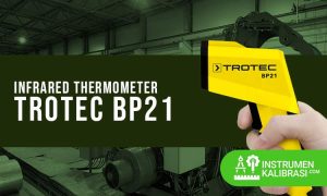 infrared thermometer trotec bp21