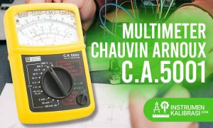 Multimeter Chauvin Arnoux C.A. 5001