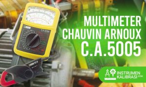 Multimeter Chauvin Arnoux C.A. 5005