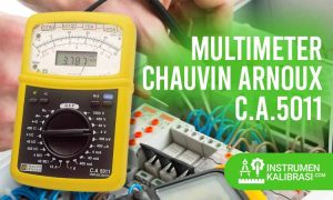 Multimeter Chauvin Arnoux C.A. 5011