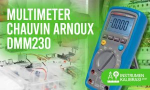 Multimeter Chauvin Arnoux DMM230