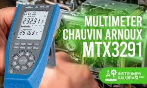 Multimeter Chauvin Arnoux MTX 3291