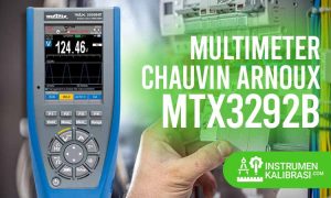 Multimeter Chauvin Arnoux MTX3292B