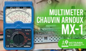 Multimeter Chauvin Arnoux MX 1