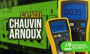 Multimeter Chauvin Arnoux C.A. 5231