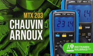 Multimeter Chauvin Arnoux MTX 203