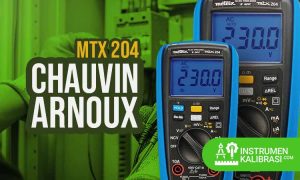 Multimeter Chauvin Arnoux MTX 204