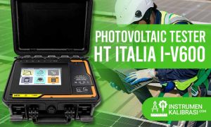 Photovoltaic Tester HT Italia I-V600