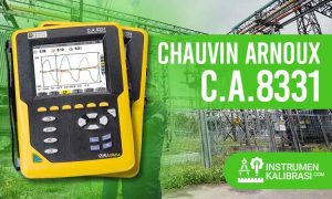 Power Quality Analyzer Chauvin Arnoux C.A. 8331