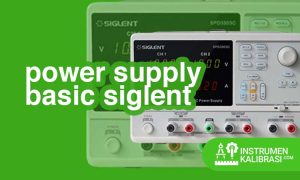 Power Supply Basic Siglent