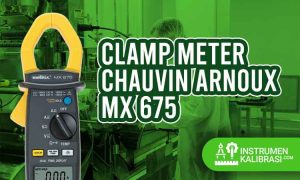 clamp meter chauvin arnoux mx 675