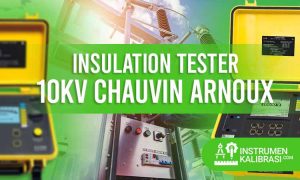 insulation tester 10kv chauvin arnoux