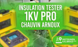 insulation tester 1kv pro chauvin arnoux