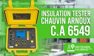 insulation tester chauvin arnoux ca 6549