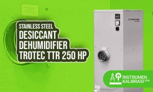 Stainless Steel Desiccant Dehumidifier Trotec TTR 250 HP