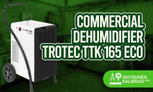 Commercial Trotec Dehumidifier TTK 165 ECO