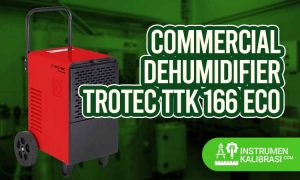 Commercial Trotec Dehumidifier TTK 166 ECO