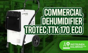 Commercial Trotec Dehumidifier TTK 170 ECO