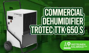 Commercial Trotec Dehumidifier TTK 650 S