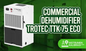 Commercial Trotec Dehumidifier TTK 75 ECO